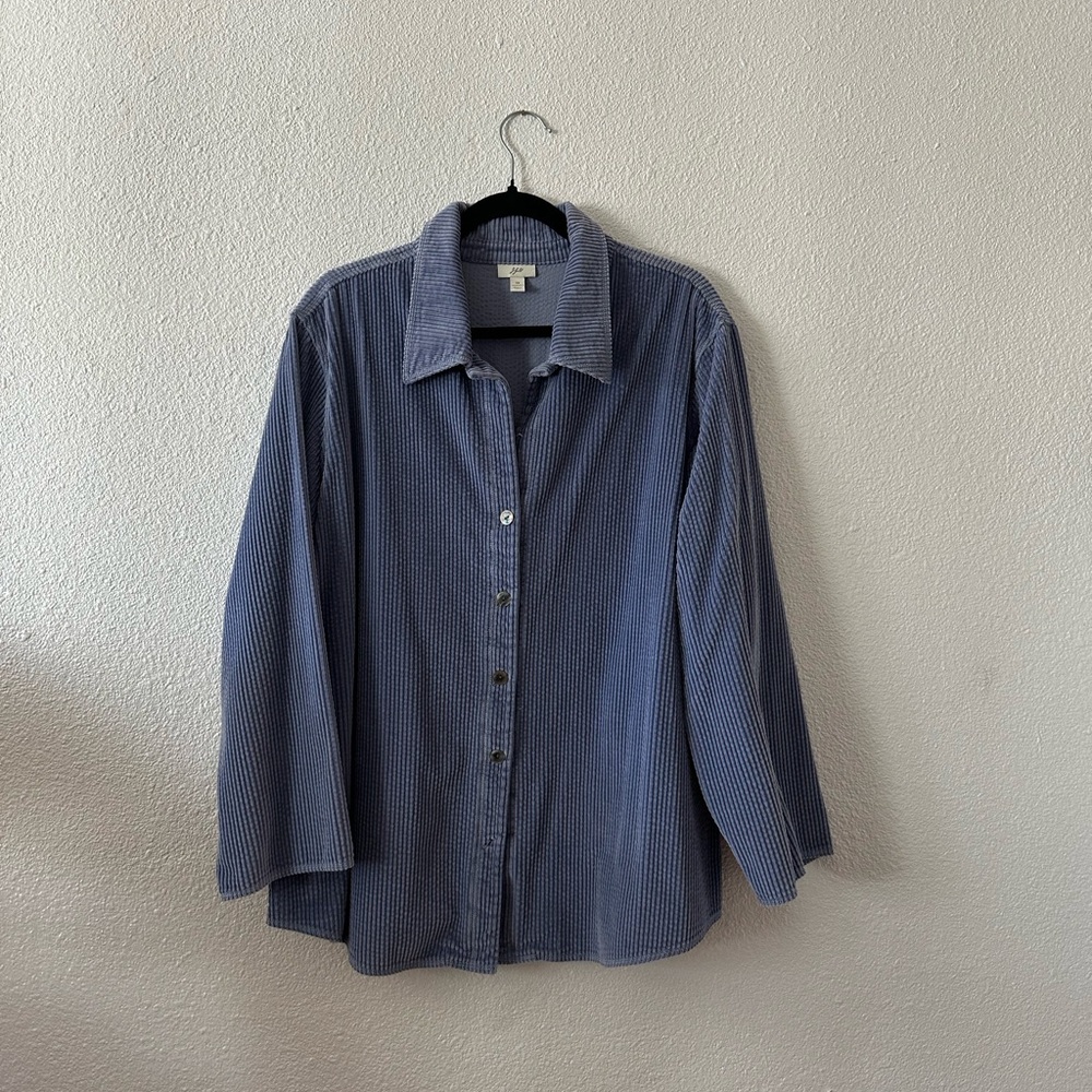 Blue Corduroy Shirt
